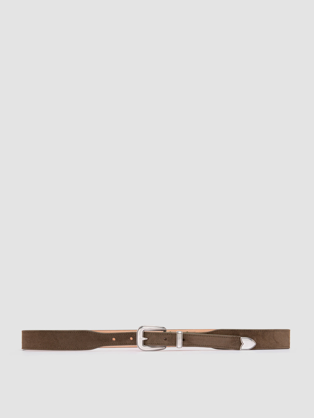 OC STRIP 092 - Green Suede Belt - 0