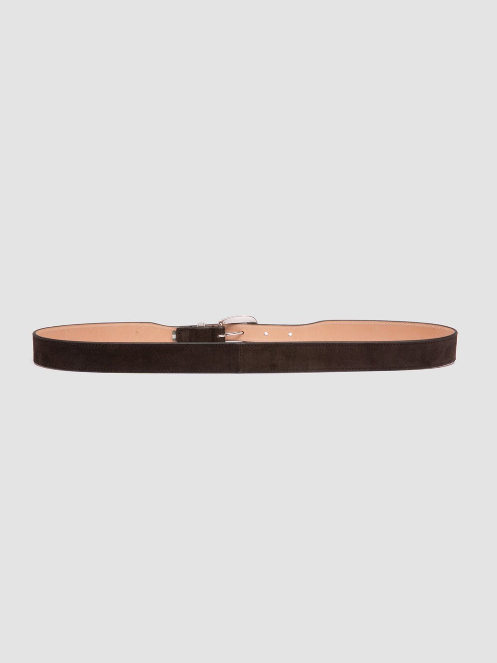 OC STRIP 092 - Dark Brown Suede Belt - 2