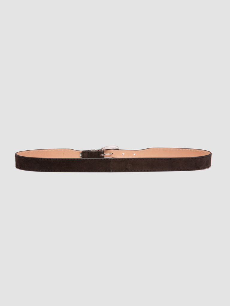 OC STRIP 092 - Dark Brown Suede Belt