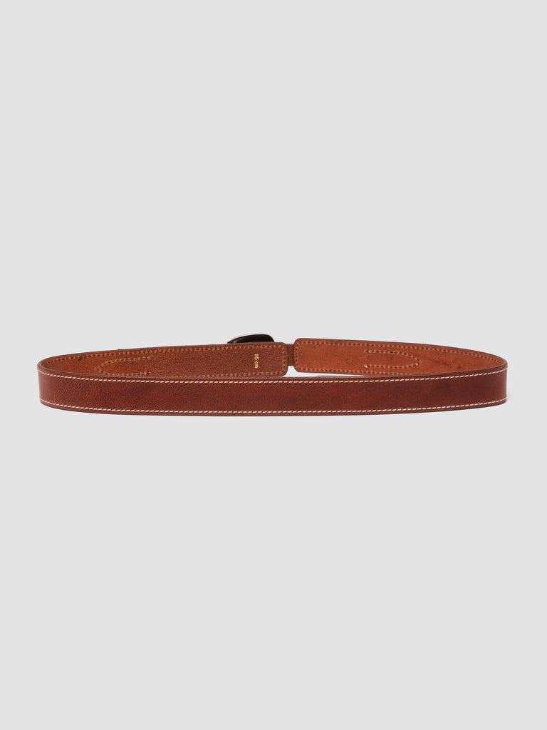 OC STRIP 097 - Light Brown Leather Belt