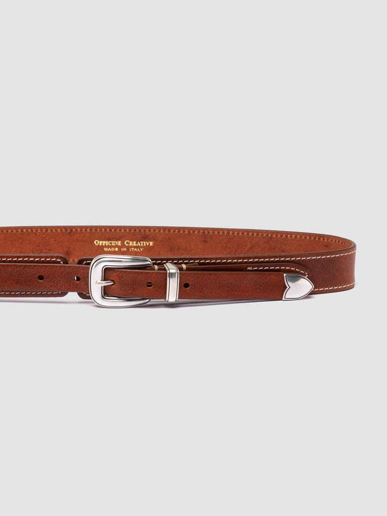 OC STRIP 097 - Light Brown Leather Belt