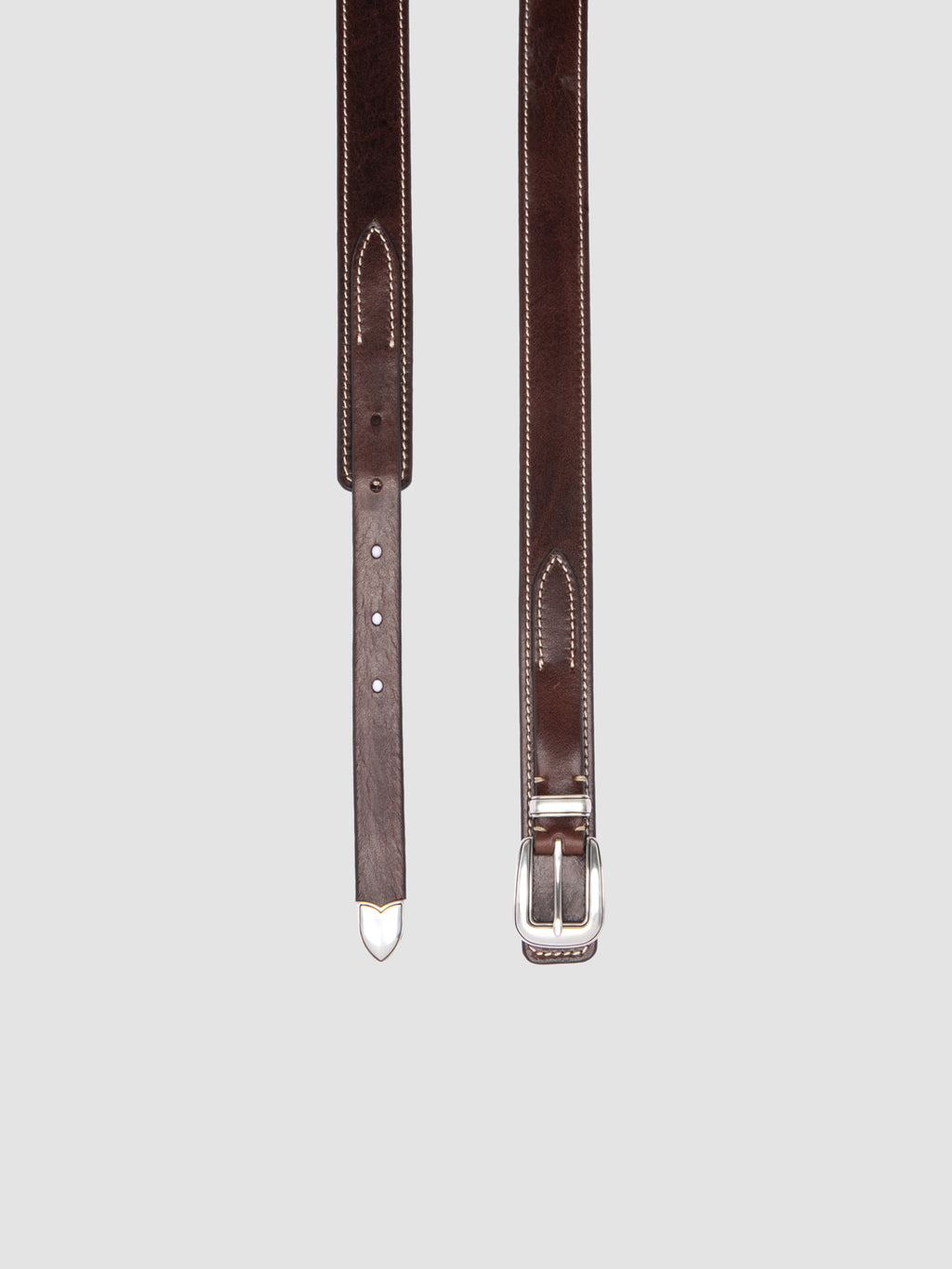 OC STRIP 097 - Dark Brown Leather Belt - 1