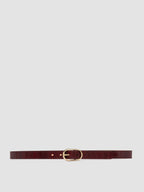 OC STRIP 099 - Burgundy Leather Belt Officine Creative - 1