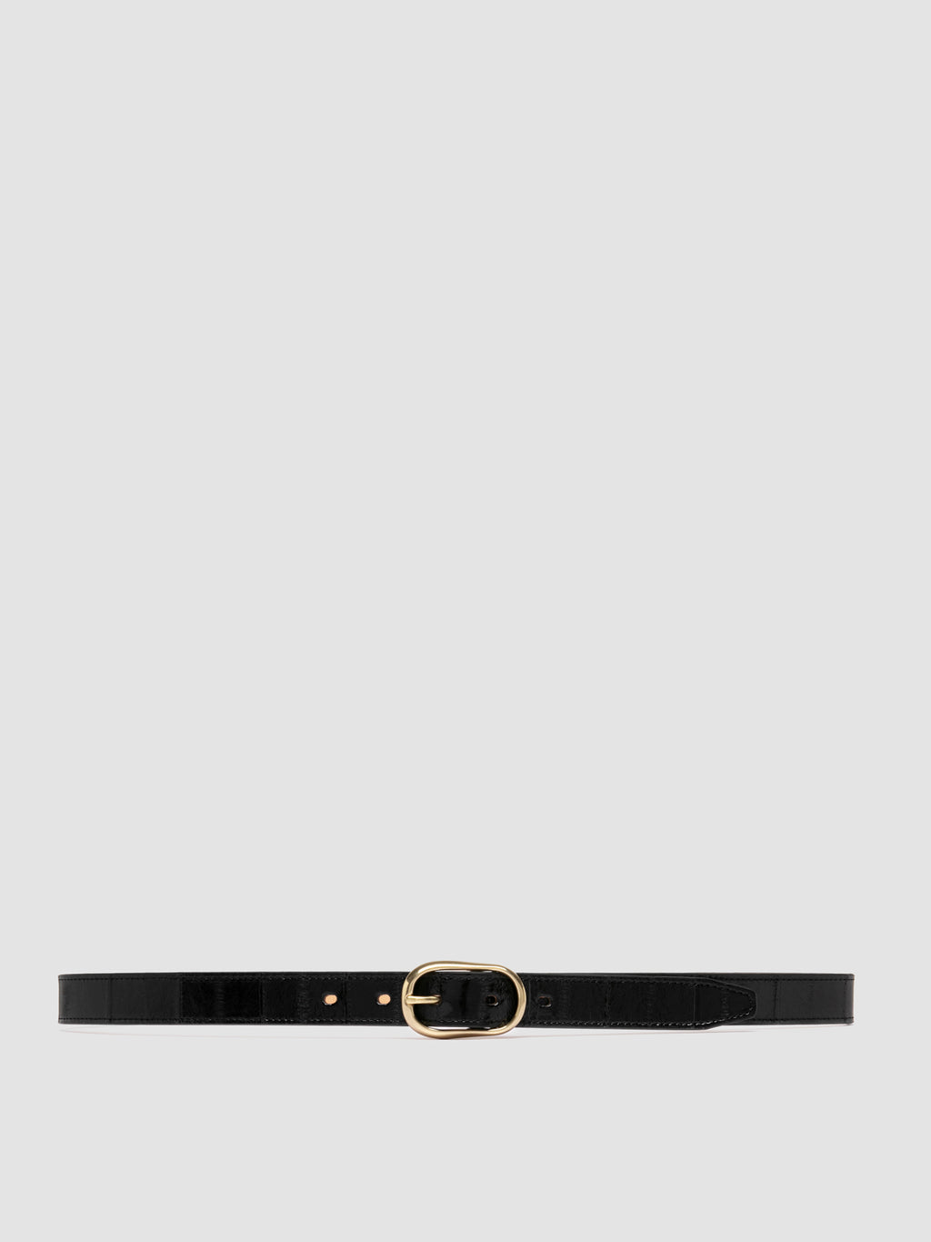 OC STRIP 099 - Black Leather Belt - 0