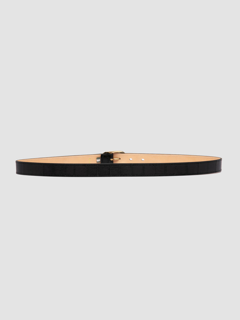 OC STRIP 099 - Black Leather Belt