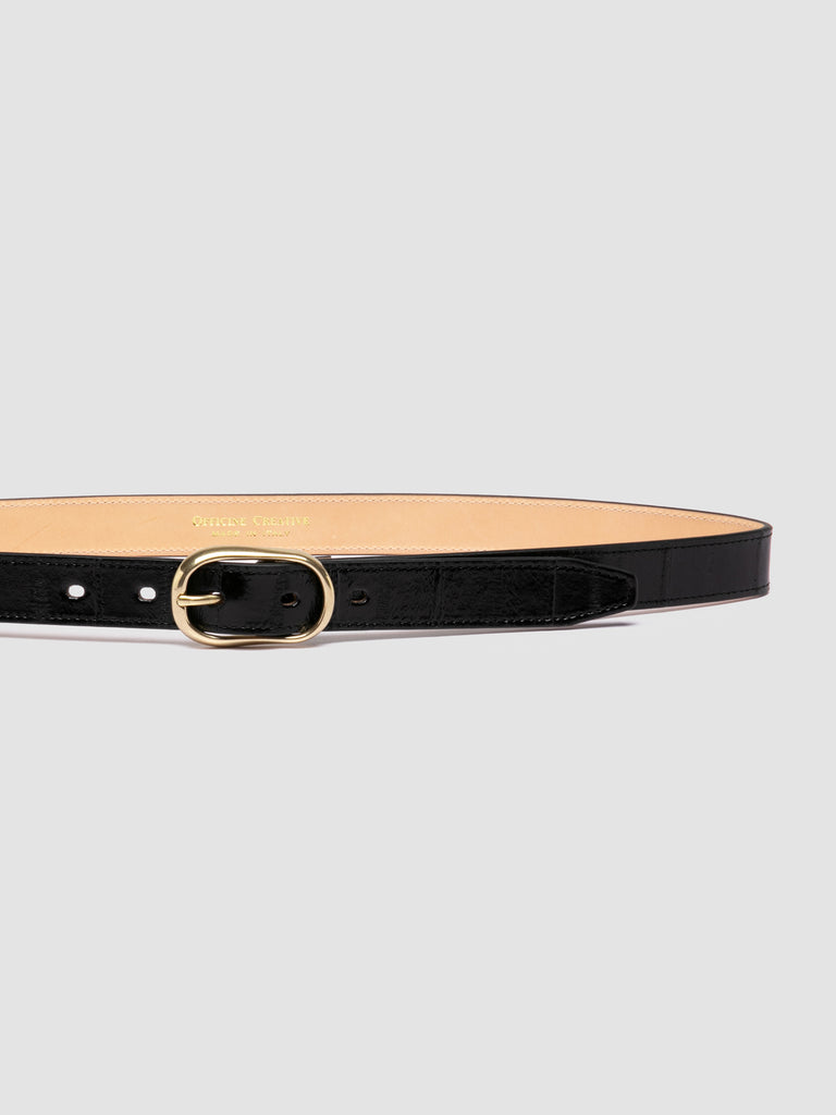 OC STRIP 099 - Black Leather Belt