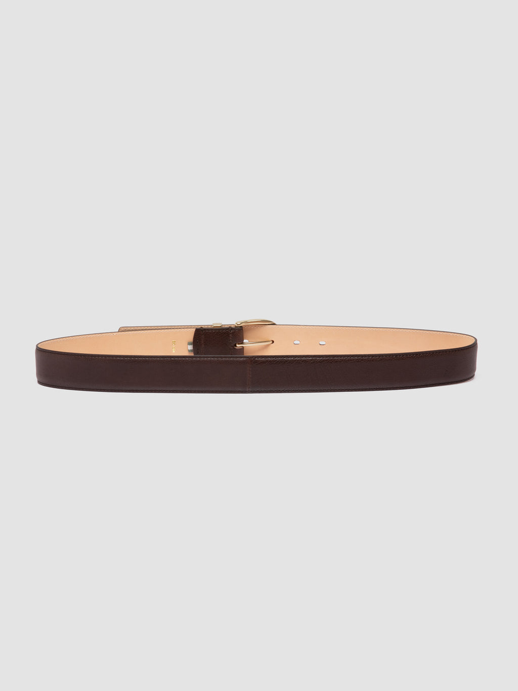 OC STRIP 100 - Dark Brown Leather Belt - 2