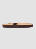 OC STRIP 100 - Dark Brown Leather Belt - 2