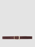 OC STRIP 100 - Burgundy Leather Belt Officine Creative - 1