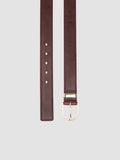 OC STRIP 100 - Burgundy Leather Belt - 1
