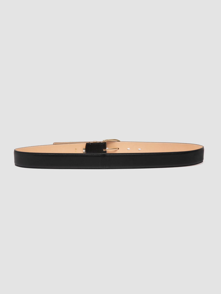 OC STRIP 100 - Black Leather Belt