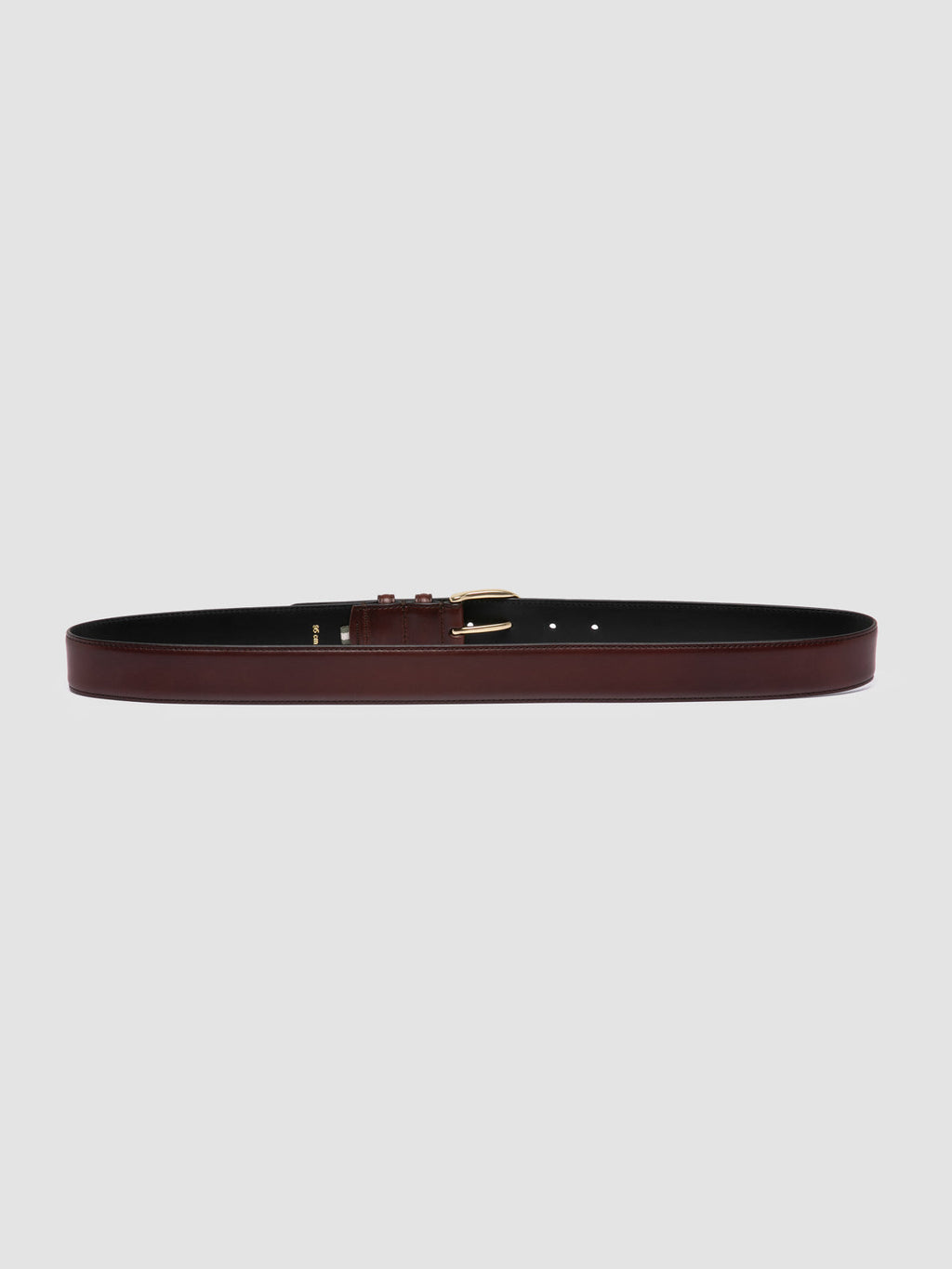 OC STRIP 105 - Dark Brown Leather Belt - 2