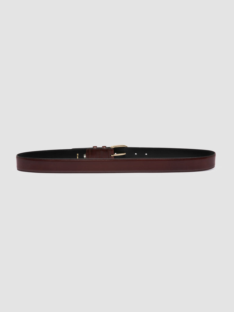 OC STRIP 105 - Dark Brown Leather Belt