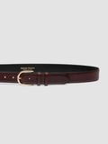OC STRIP 105 - Dark Brown Leather Belt - 3