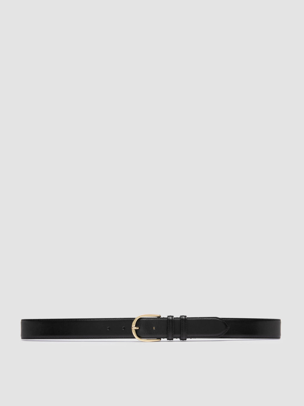 OC STRIP 105 - Black Leather Belt - 0