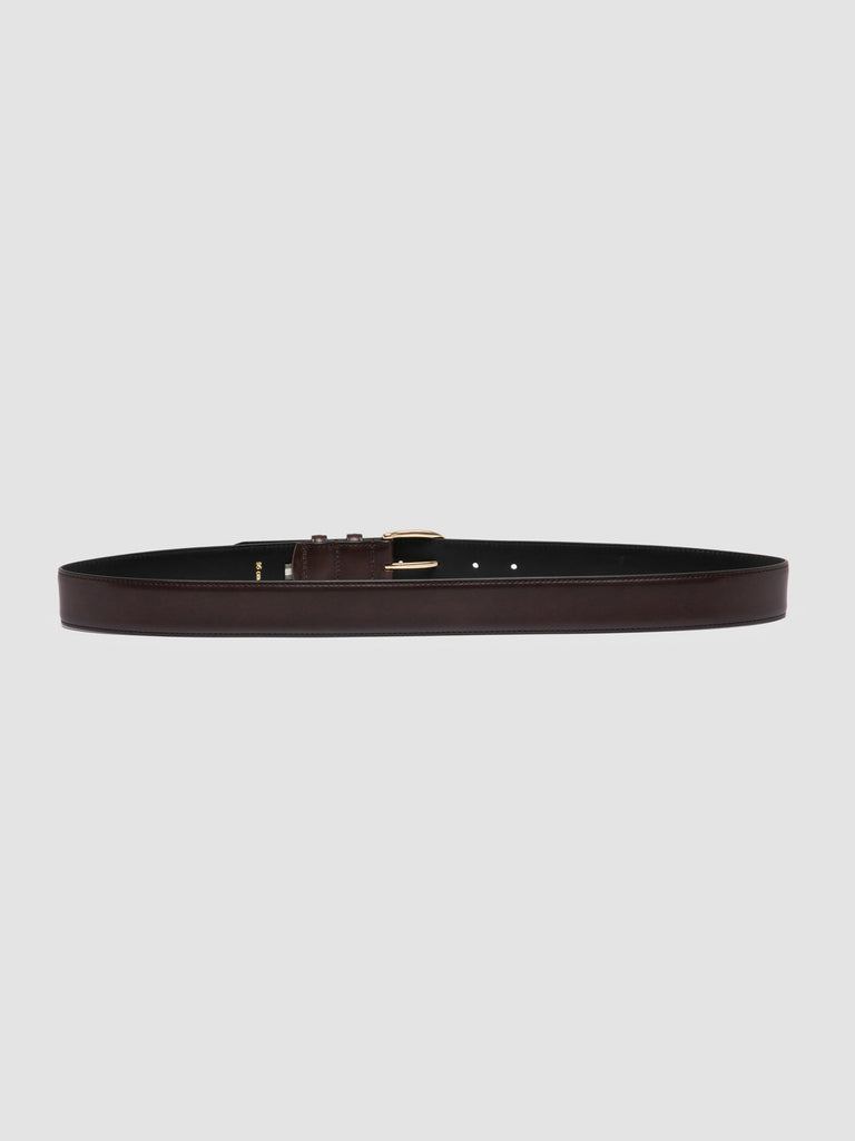 OC STRIP 105 - Dark Brown Leather Belt