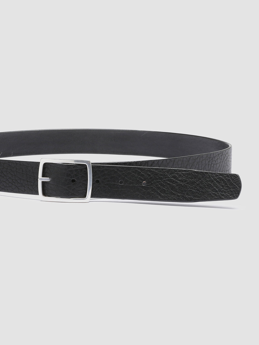 OC STRIP 10 - Black Leather Belt - 3