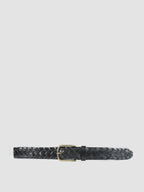 OC STRIP 21 - Black Woven Leather Belt Officine Creative - 1