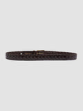 OC STRIP 21 - Brown Woven Leather Belt - 2