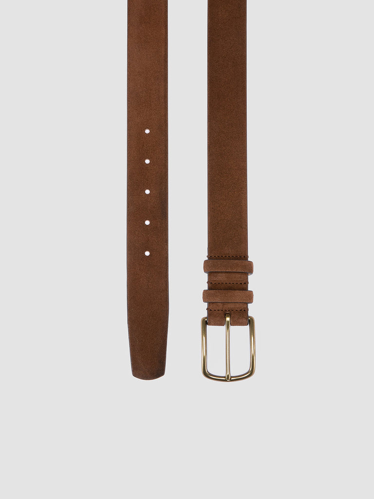 OC STRIP 33 - Dark Brown Suede belt