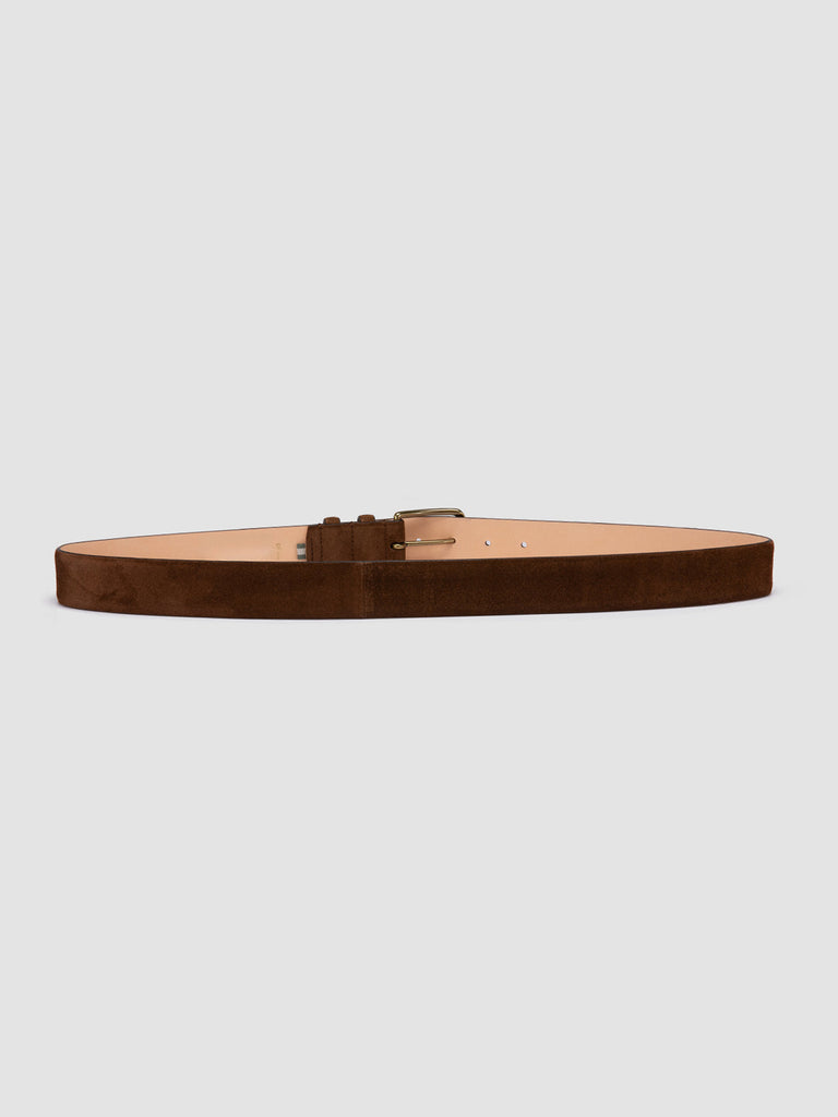 OC STRIP 33 - Dark Brown Suede belt