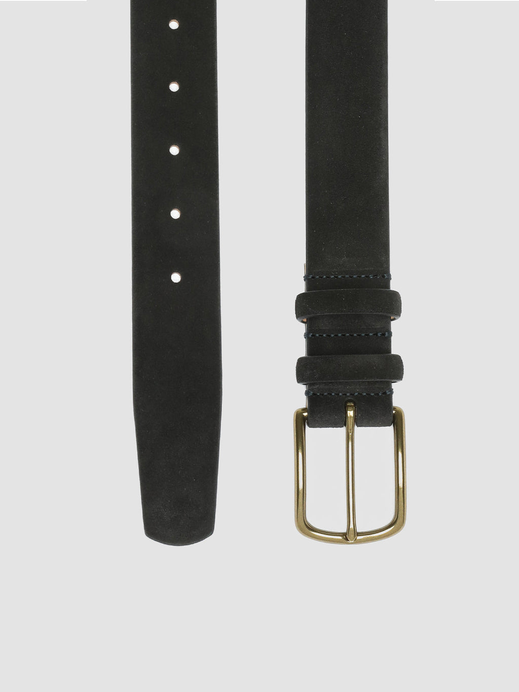 OC STRIP 33 - Blue Suede belt - 1