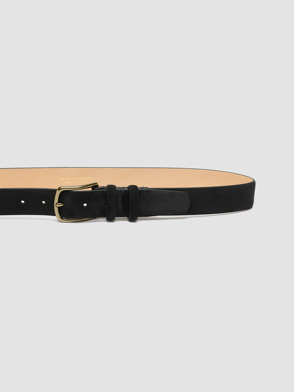 OC STRIP 33 - Blue Suede belt - 3