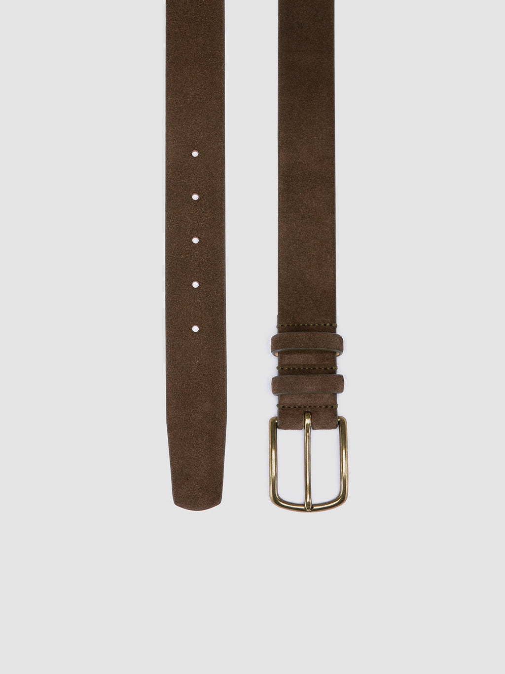 OC STRIP 33 - Taupe Suede belt - 1