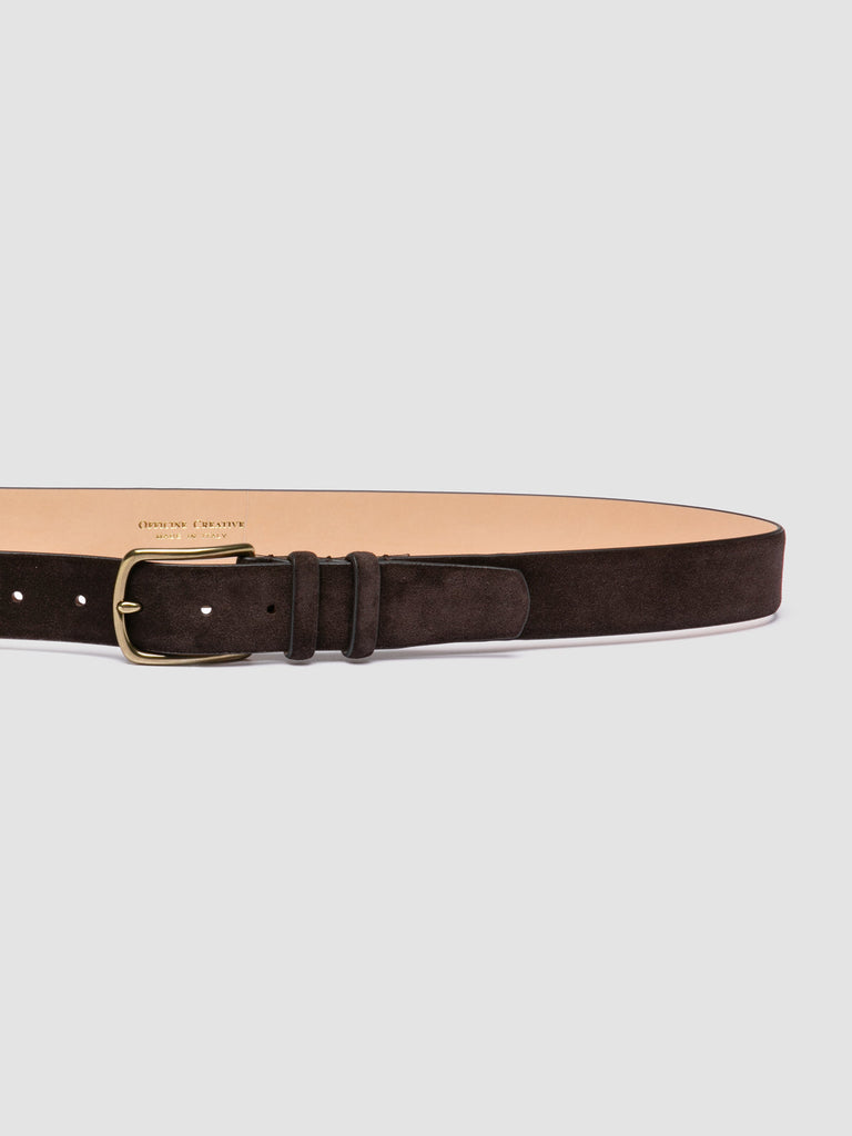 OC STRIP 33 - Dark Brown Suede belt