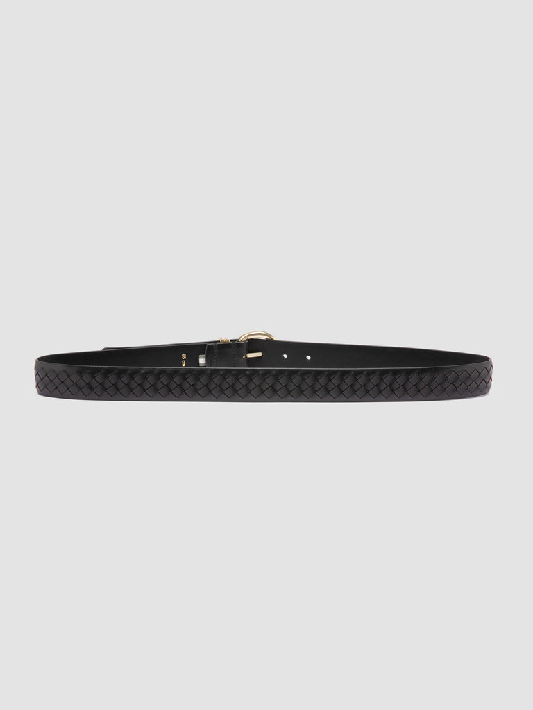 OC STRIP 46 - Black Leather Belt