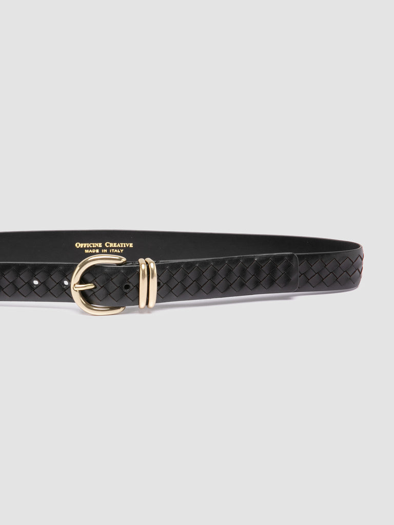 OC STRIP 46 - Black Leather Belt