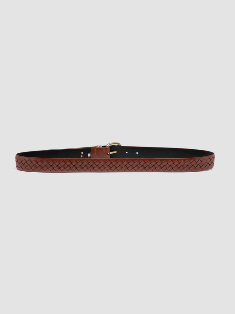 OC STRIP 46 - Dark Brown Leather Belt