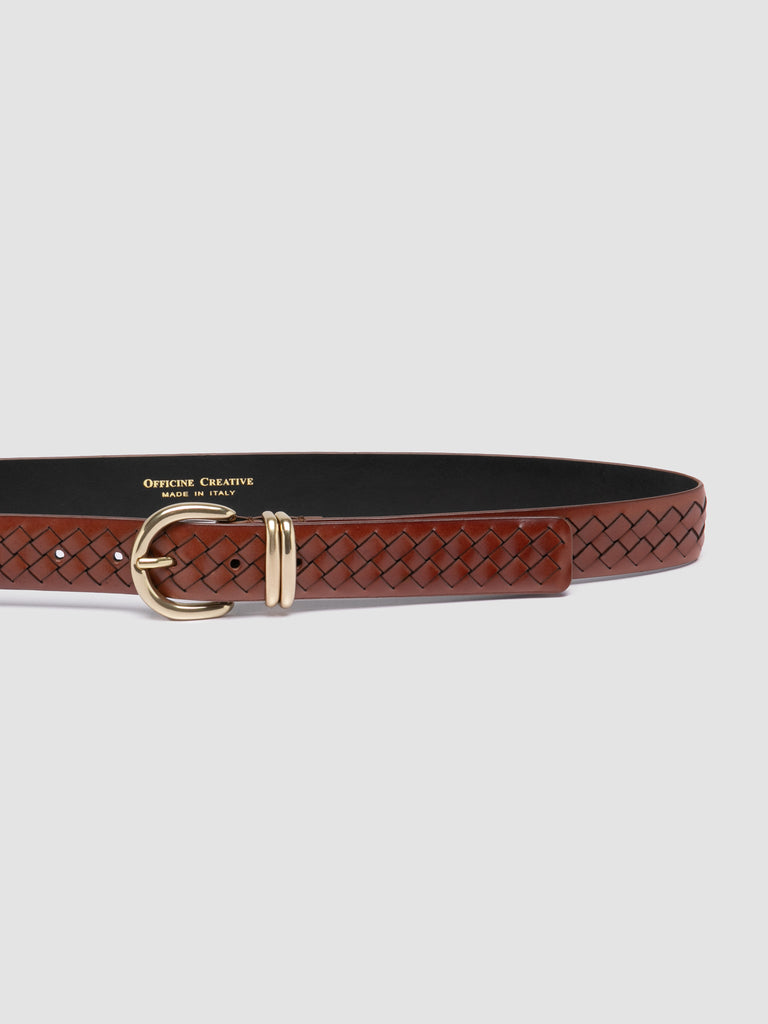 OC STRIP 46 - Dark Brown Leather Belt