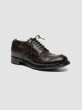 ADMIRAL 013 - Brown Leather Derby Shoes - thumb image 3,side view