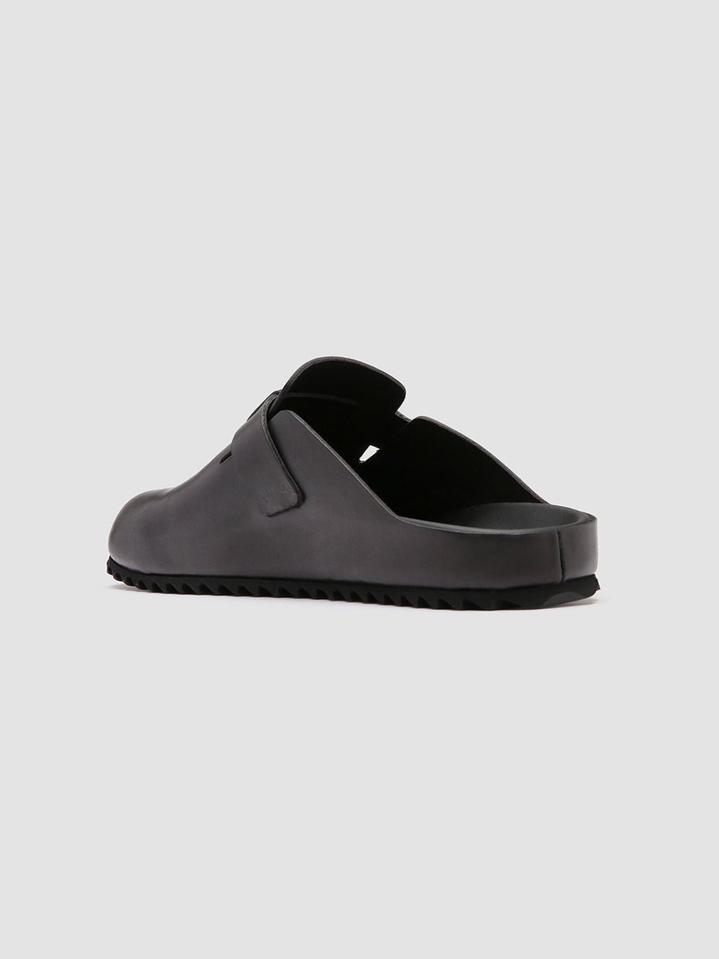 AGORÀ 004 Nero - Black Leather Sandals Men Officine Creative - 4