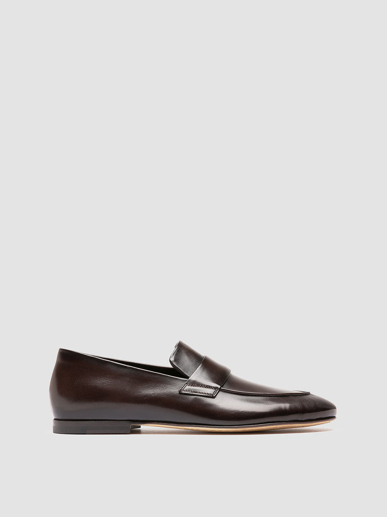 AIRTO 001 - Brown Leather Penny Loafers