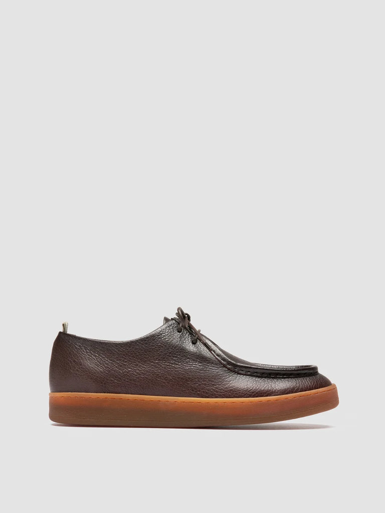 AMBRIE 003 - Brown Leather Derby shoes