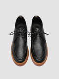 AMBRIE 004 - Black Leather Chukka Boots - thumb image 2,side view