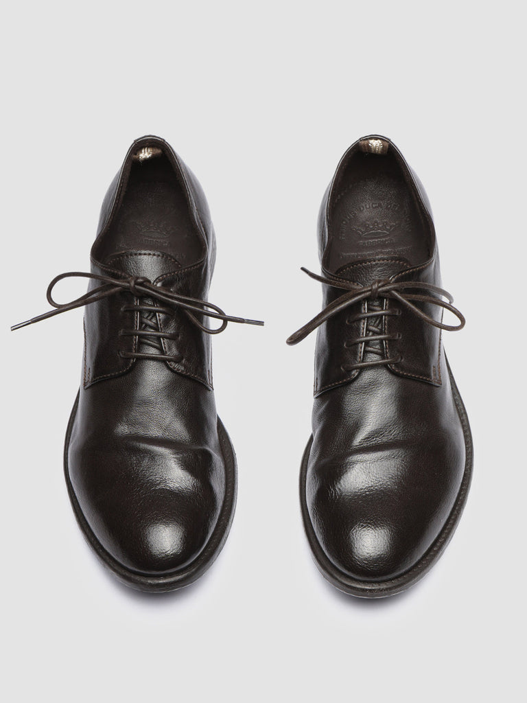 ARC 515 - Brown Leather Derby Shoes-hover