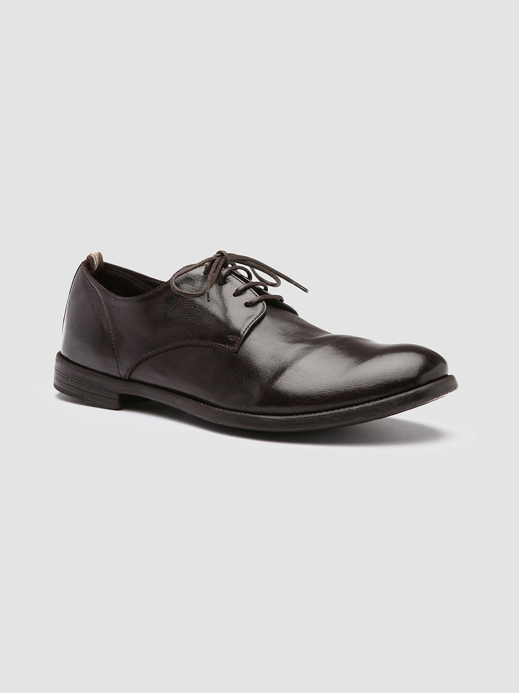 ARC 515 - Brown Leather Derby Shoes - image OCUARC-515IGNISD215390 - 3