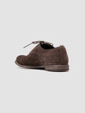 ARCHIVE 512 - Dark Brown Suede Derby Shoes - thumb image 4,side view