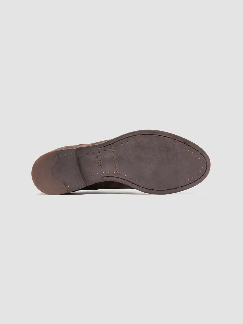 ARCHIVE 512 - Dark Brown Suede Derby Shoes - image 5,side view