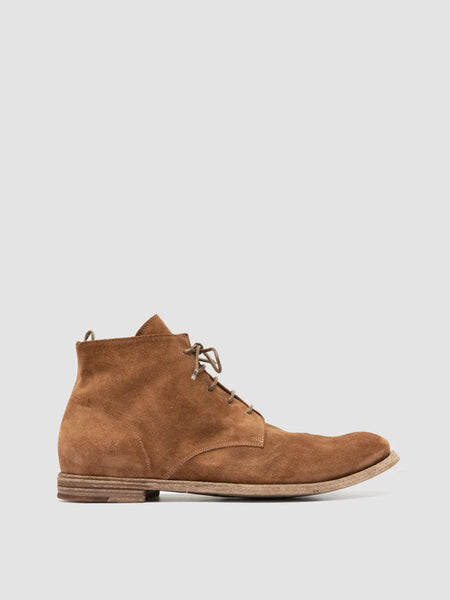 ARCHIVE 513 - Brown Suede Lace-up Boots – Officine Creative