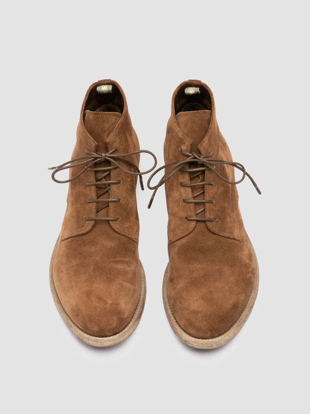 ARCHIVE 513 - Brown Suede Lace-up Boots - image 2,side view