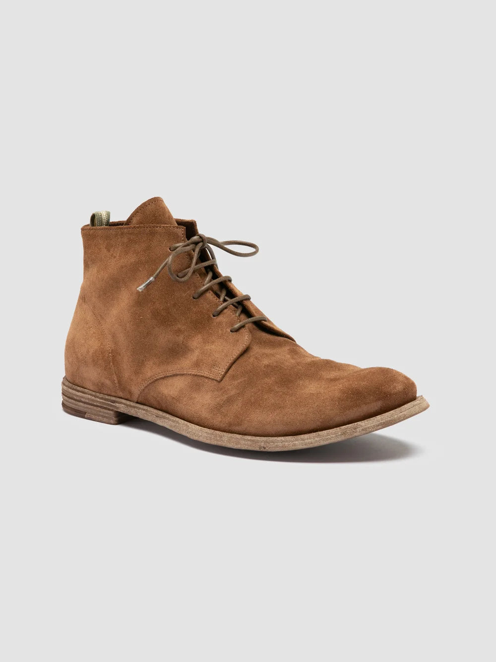 ARCHIVE 513 - Brown Suede Lace-up Boots - image 3,side view