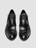 ARCHIVE 522 - Black Leather Penny Loafers - thumb image 2,side view