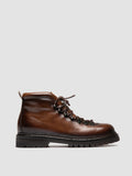 ARTIK FLEXI 002 - Brown Leather Lace Up Boots - thumb image 1,side view