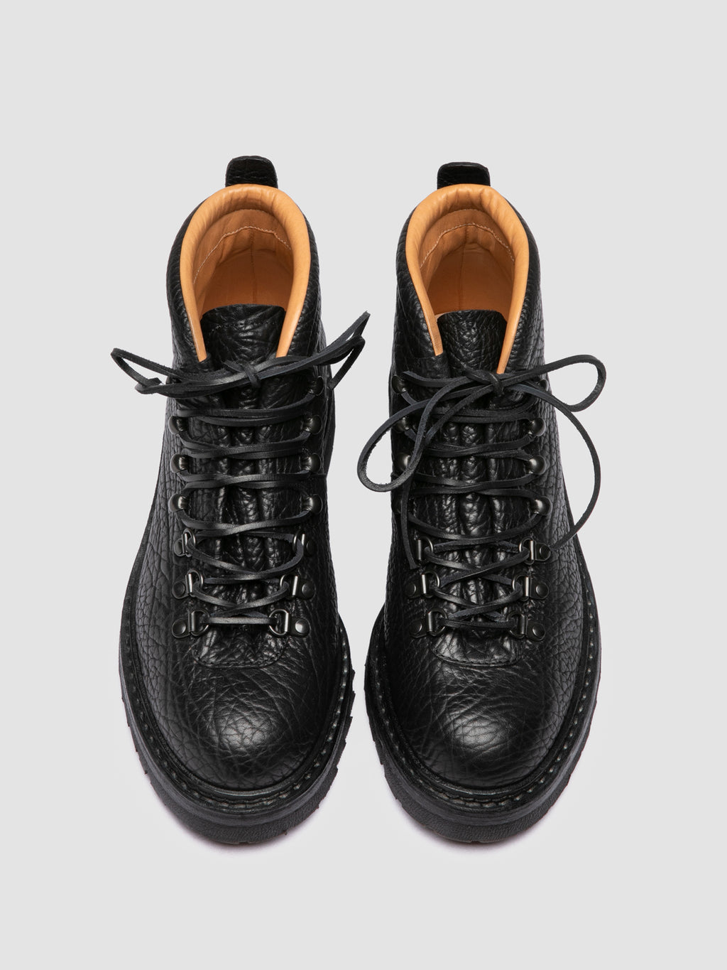 ARTIK FLEXI 002 - Black Leather Lace Up Boots - image OCUARFL002TAPI31000400 - 2