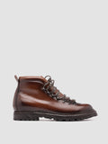 ARTIK 001 - Brown Leather Hiking Ankle Boots Men Officine Creative - 1