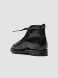 ARTIK 001 - Dark Brown Leather Lace Up Boots - 3